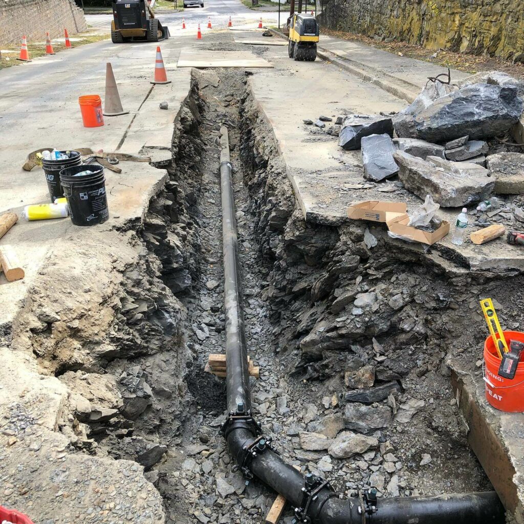 water line install Wallkill