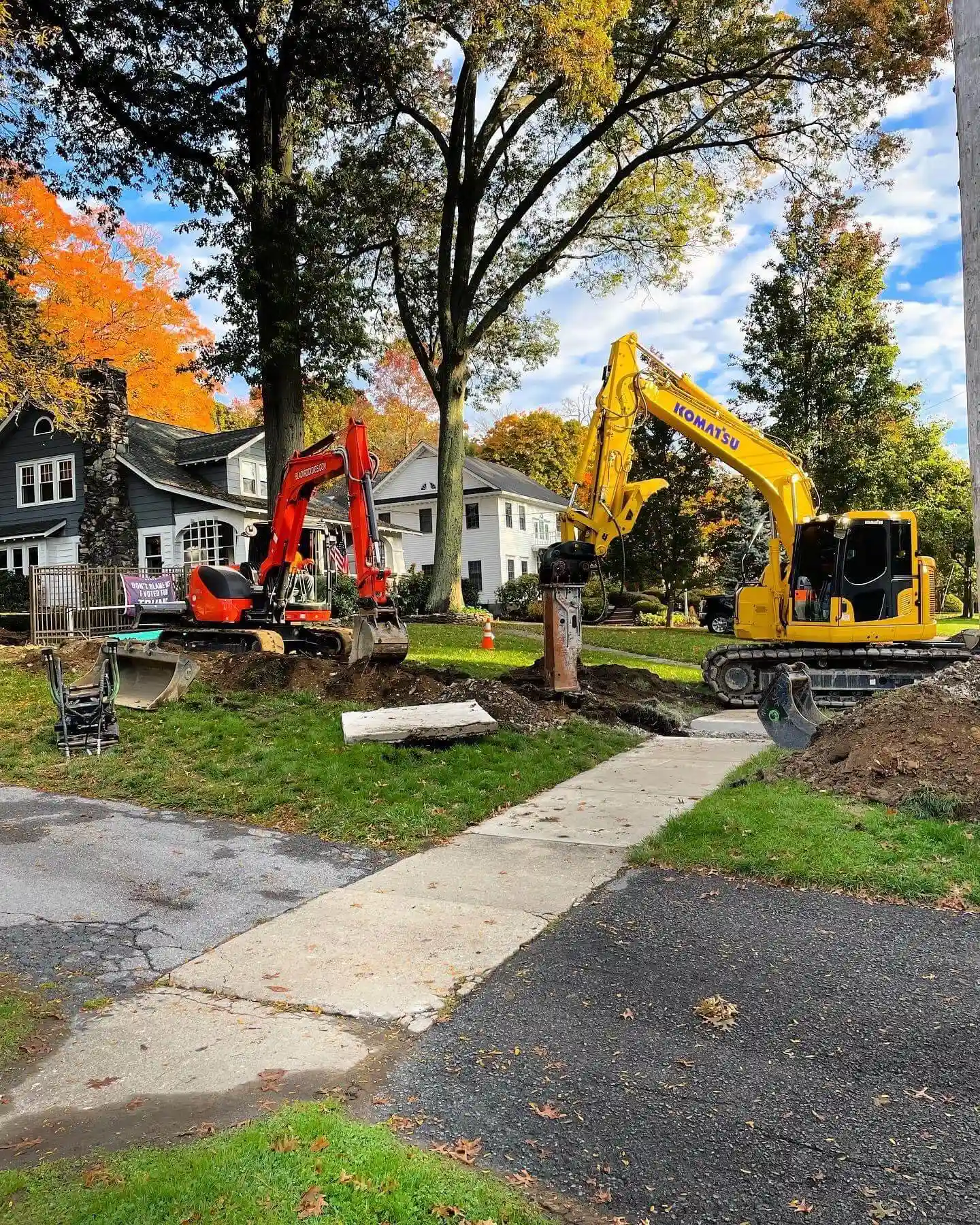 Water Main Installation Wallkill 3 water main line install Wallkill
